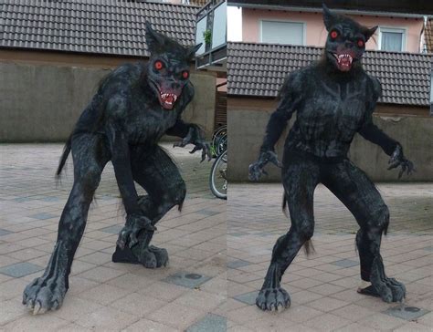 werewolf costume tail|realistic werewolf suit.